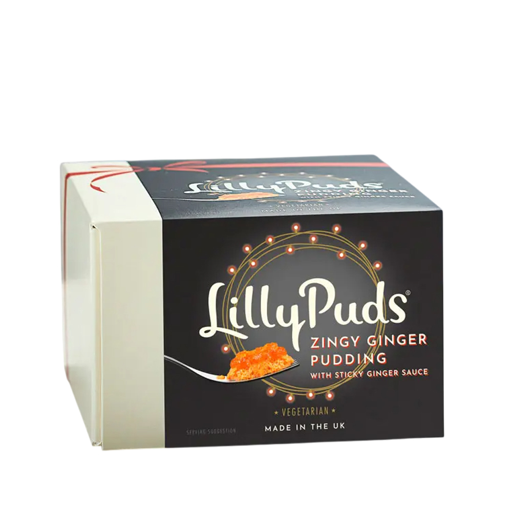 Lillypuds Zingy Ginger Pudding with Sticky Ginger Sauce 290g